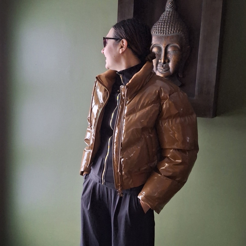 Diesel Patent Puffer Jacket
